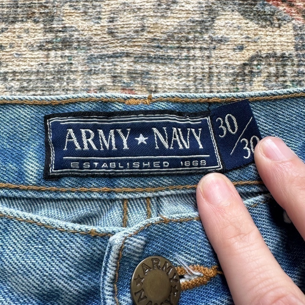 Army/Navy Classic High Rise Jean/Size 30 - Picture 2 of 6